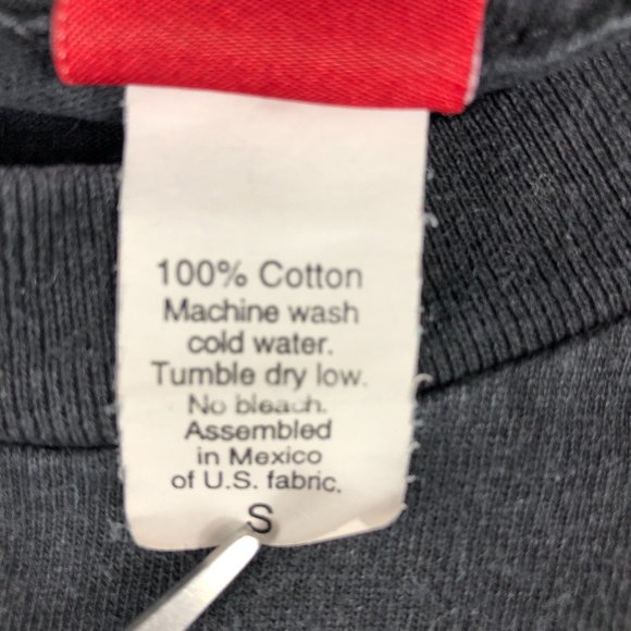 Vintage Element Skateboards Shirt Men's Small Black Faded Cursive Spell Out Logo - Picture 6 of 10